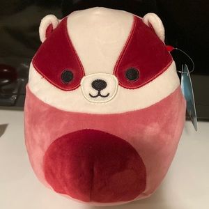 Red Raccoon Squishmallow